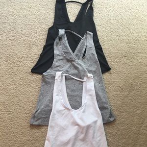 3 workout tank tops NWOT